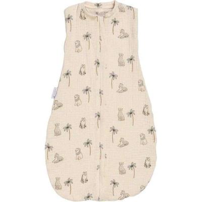 2-in-1 Inbakerslaapzak - CANDIDE - 55 cm - 0/3 maanden - Witte tijgerprint