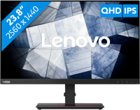 Lenovo ThinkVision P24h LCD-monitor 60.5 cm (23.8 inch) Energielabel A (A+++ - D) 2560 x 1440 pix QHD DisplayPort, USB 3.1 (Gen 1), USB-C, HDMI, Audio-Line-out - thumbnail