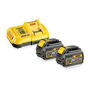 DeWALT DCB118T2 Starterset 2x DCB546 Accu 6.0Ah 54V XR FlexVolt + Snellader DCB118