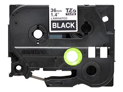 Brother TZe-365 Labeltape Tapekleur: Zwart Tekstkleur: Wit 36 mm 8 m Brother TZe-365 Labeltape Tapekleur: Zwart Tekstkleur: Wit 36 mm 8 m