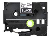 Brother TZe-365 Labeltape Tapekleur: Zwart Tekstkleur: Wit 36 mm 8 m - thumbnail