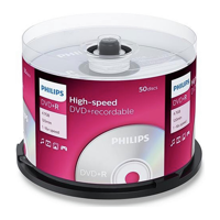 DVD+R Philips 4.7GB 16x SP 50 stuks - thumbnail