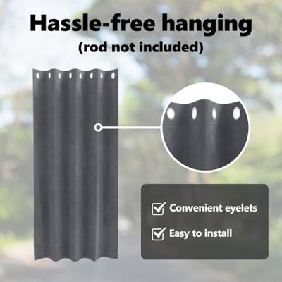 VidaXL Verduisterende gordijnen 2 pcs lichtgrijs 140 x 175 cm fluweel
