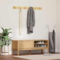 Hal bank met lade Wasbruin 115 x 40 x 45 cm Massief Vurenhout - thumbnail