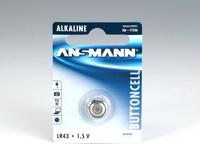 ANSMANN alkaline batterij LR43 1 Stuk - thumbnail