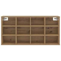 Schoenenkast Artisan Eiken 103 x 30 x 51 cm Bewerkt hout - thumbnail