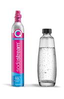 SodaStream Quick Connect CO2-reservecilinder CQC + glazen fles bruiswatertoestel - thumbnail