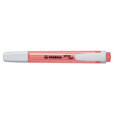 STABILO swing cool, smalle markeerstift, rood, per stuk