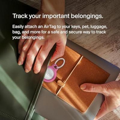 Belkin Beschermende houder met sleutelhanger voor AirTag tracker