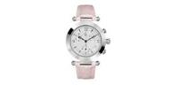 Guess horlogeband I22514G2 / 22514G2 Leder Roze + standaard stiksel - thumbnail