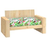 VidaXL Kussen bloemen multikleur 120 x 80 x 12 cm oxford stof - thumbnail