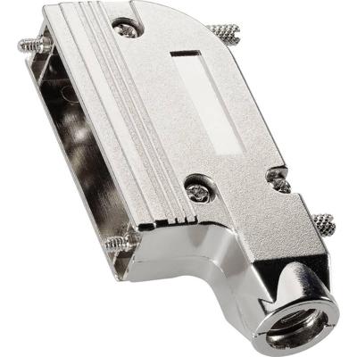 TRU COMPONENTS 1579066 D-sub behuizing Aantal polen: 9 Metaal Zilver 1 stuk(s)