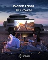 Nebula Anker Capsule 3 Laser 1080p, Smart, Wi-Fi, miniprojector, zwart, draagbare projector, Dolby Digital, laserprojector, autofocus, 120-inch beeld, ingebouwde batterij, 2,5 uur speeltijd - thumbnail