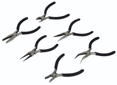 Brüder Mannesmann Precisietangenset 6 dlg (Hobby) - 10846