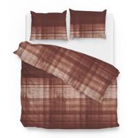 Zo! Home Zo! Home Marley Dekbedovertrek 200x200/220 Rio Red - thumbnail