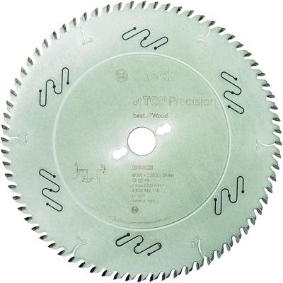 Bosch Accessories Top Precision 2608642116 Hardmetaal-cirkelzaagblad 300 x 30 x 3.2 mm Aantal tanden: 72 1 stuk(s)