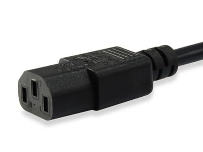 Equip 112100 electriciteitssnoer Zwart 1,8 m C14 stekker C13 stekker