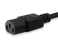 Equip 112100 electriciteitssnoer Zwart 1,8 m C14 stekker C13 stekker - thumbnail