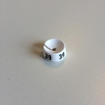 MB wit/zwart 39 voor op kledinghanger