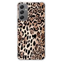 Samsung Galaxy A34 shockproof hoesje - Golden wildcat - thumbnail