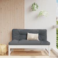 Middenbank 120x80 cm massief grenenhout wit - thumbnail