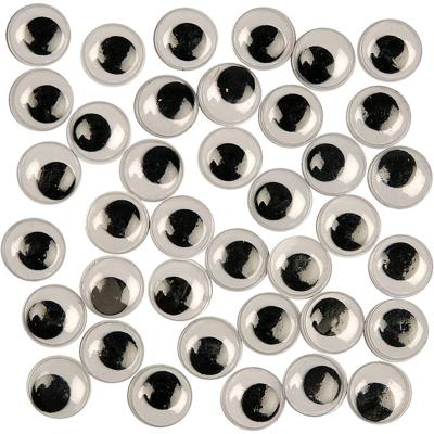 Creativ Company Wiebelogen, niet zelfklevend, d 12 mm, 30 stuk/ 1 doos