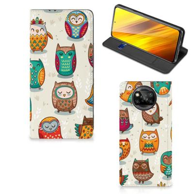 Xiaomi Poco X3 Pro | Poco X3 | Hoesje maken | Vrolijke Uilen Xiaomi Poco X3 Pro | Poco X3 | Hoesje maken | Vrolijke Uilen