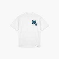 Croyez Botanique T-Shirt Heren Wit/Blauw - Maat XL - Kleur: WitBlauw | Soccerfanshop - thumbnail