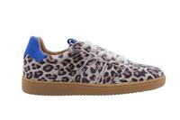 DWRS Poona Leopard B11456-01-8320 Beige / Blauw-38 maat 38 - thumbnail