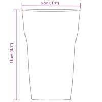 VidaXL Bierglazen 6 st 415 ml - thumbnail