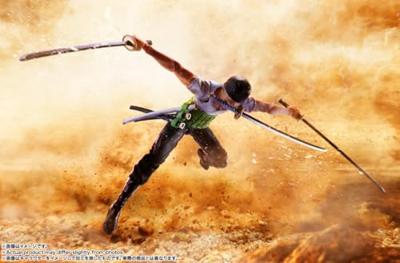 One Piece S.H.Figuarts Action Figure Roronoa Zoro Romance Dawn Ver. 15 cm