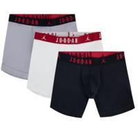 Heren Boxer Shorts Jordan Flight Cotton Core 3Pk Zwart 3 Onderdelen Maat 13-15 Jaar - thumbnail