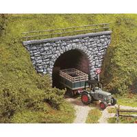 NOCH 58300 H0 Tunnelportaal voor lokaal verkeer 1-sporig Hardschuim model, Geverfd - thumbnail