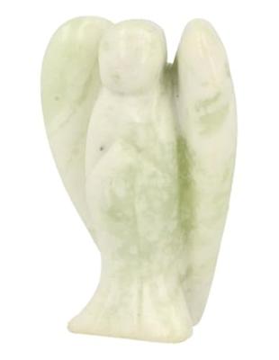 Jade Serpentijn Staande Engel Zelfliefde Hartchakra Reinigende Werking