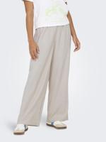 Only Onlaris Life Hw Pull-up Pant Wvn Noos Broek 4726195 Pumice Stone - thumbnail