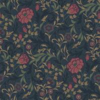 Dutch Wallcoverings Eleganza - Bilbury Navy - Donkerblauw - thumbnail