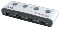 LINDY USB 1.1, Serieel Converter [1x USB 1.1 stekker A - 4x Serieel 9-polig] USB TO SERIAL CONVERTER - thumbnail