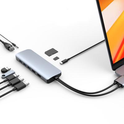 Hyper Drive VIPER 10-in-2 USB-C Hub dockingstation