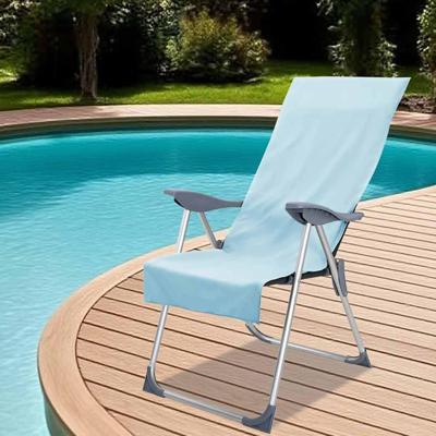 Buiten Stoel Handdoeken 2 pcs Groen 130 x 60 cm