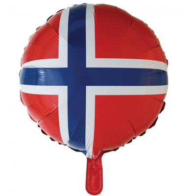Folieballon Noorwegen (46cm)