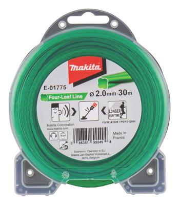 Makita Accessoires E-01775 Maaidraad voor o.a DUR368 | 2mm, 30m - E-01775