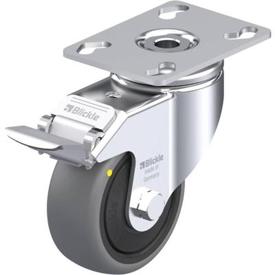 Blickle LKPA-TPA 80KF-FI-ELS Zwenkwiel met rem Wieldiameter: 80 mm Draagvermogen (max.): 65 kg 1 stuk(s)