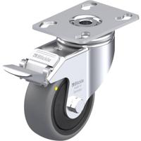 Blickle LKPA-TPA 80KF-FI-ELS Zwenkwiel met rem Wieldiameter: 80 mm Draagvermogen (max.): 65 kg 1 stuk(s) - thumbnail