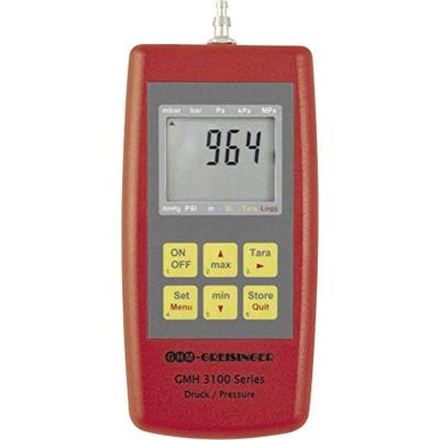 Greisinger GMH3161-12 Gasdrukmeter Luchtdruk, Niet-agressieve gassen, Corrosieve gassen 0 - 1.3 bar Greisinger GMH3161-12 Gasdrukmeter Luchtdruk, Niet-agressieve gassen, Corrosieve gassen 0 - 1.3 bar