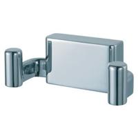 Geesa Hotel Handdoekhaak dubbel Chroom 917015 - thumbnail