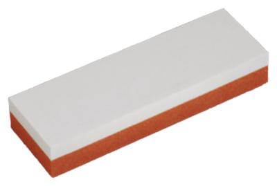 Flexovit wetsteen - rood/wit - 100 x 50 x 20 mm - 180/320