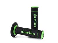 Domino rubber handvat "a190 rubber grip a190 sw/gn 118mm closed - thumbnail