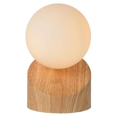 Lucide LEN - Tafellamp - Ø 10 cm - 1xG9 - Licht hout Lucide LEN - Tafellamp - Ø 10 cm - 1xG9 - Licht hout