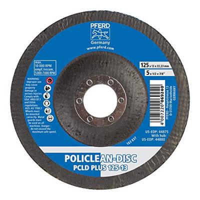 PFERD TOOLS 44698004 Policlean Plus PCLD reinigingsvlies Ø 125 x 13 m boorgat Ø 22,3 mm voor grove reinigingswerkzaamheden 125 mm 1 stuk(s)
