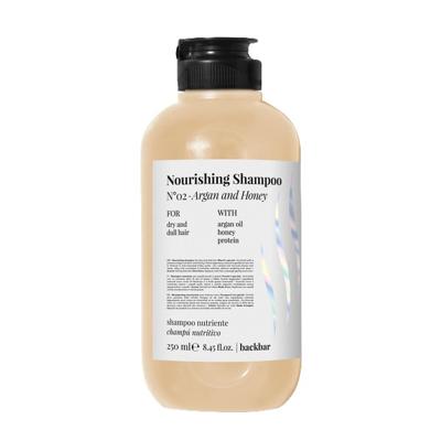 FarmaVita backbar nourishing shampoo n°02 argan and honey 250ml